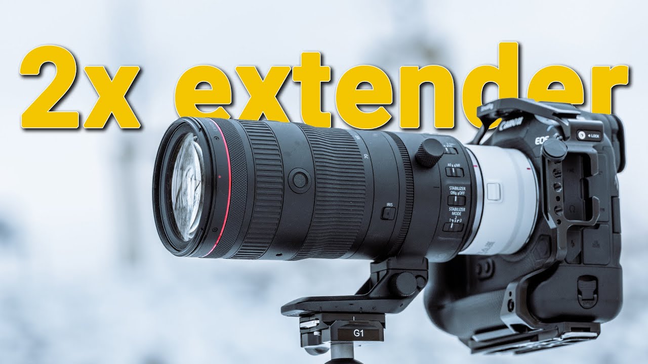 Canon RF 2x extender with RF 70-200mm and EOS R1 - YouTube