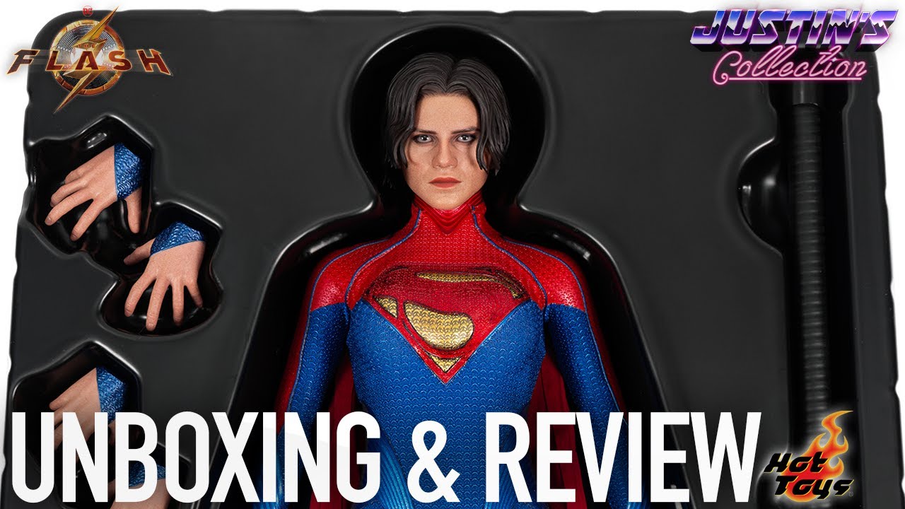 FIRST LOOK* Hot Toys SUPER GIRL | The Flash 1/6th scale figure