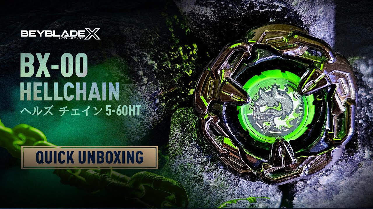 ASMR | BX-00 HellChain Black Metal Coated 5-60HT Quick Unboxing