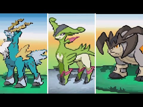 BW2】コバルオン/ビリジオン/テラキオン捕獲イベント【ブラック2