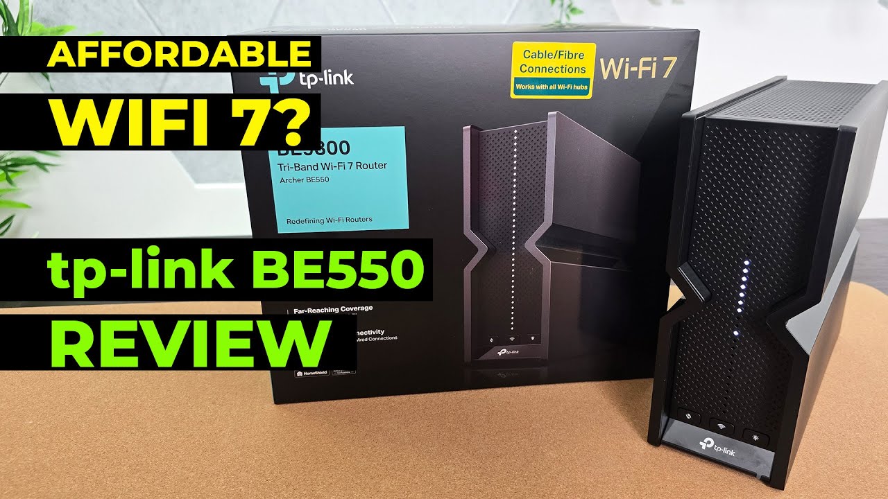 TP Link Archer BE550 Router Review | WiFi 7 for a BUDGET! (BE9300