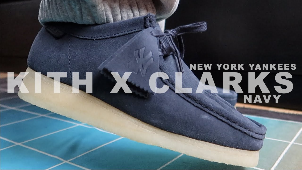 KITH x CLARKS NY Wallabee: ON-FEET REVIEW - YouTube