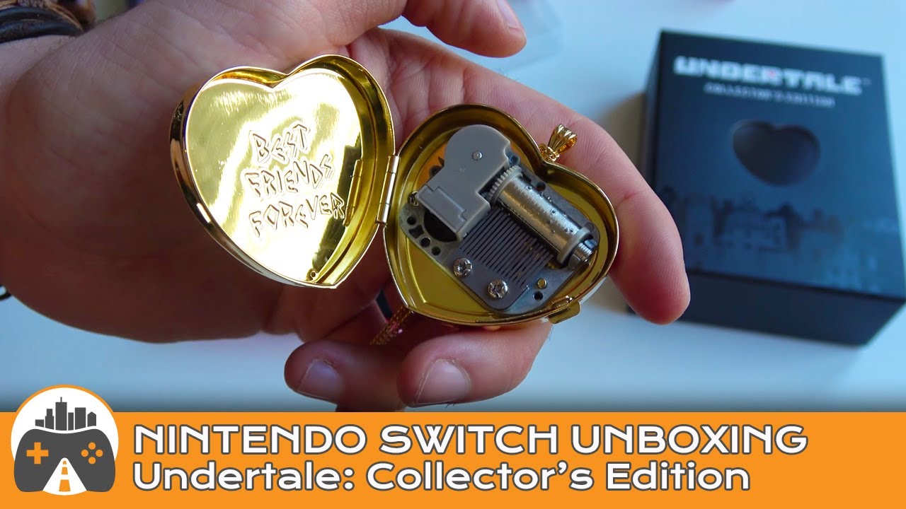 Unboxing] Undertale: Collector's Edition (Switch) - YouTube
