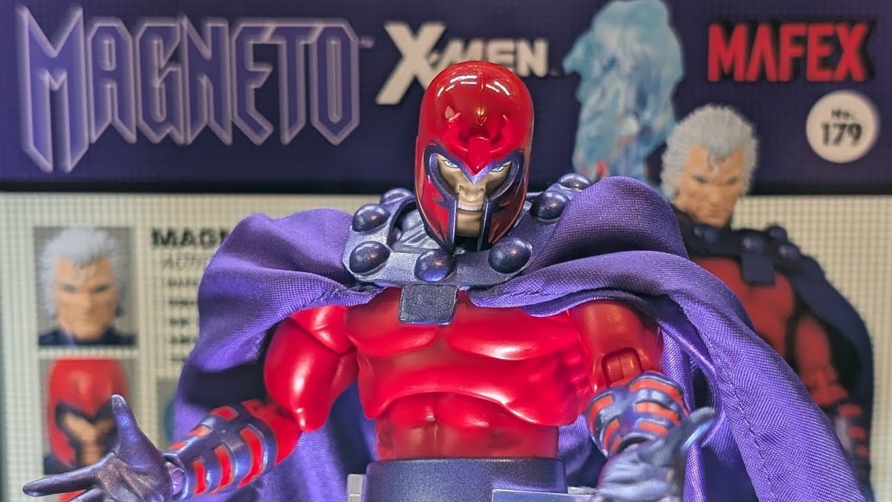 Marvel MAFEX No.179 Magneto (Original Comic Version) Figure Review