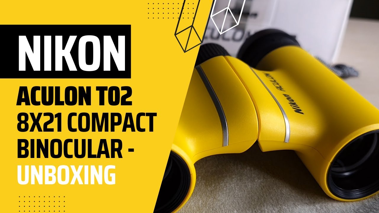 Nikon Aculon T02 8x21 Compact Binoculars | Unboxing Nikon