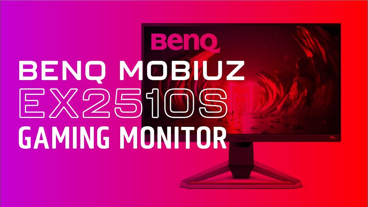 BenQ MOBIUZ EX2510S Gaming Monitor Review - YouTube