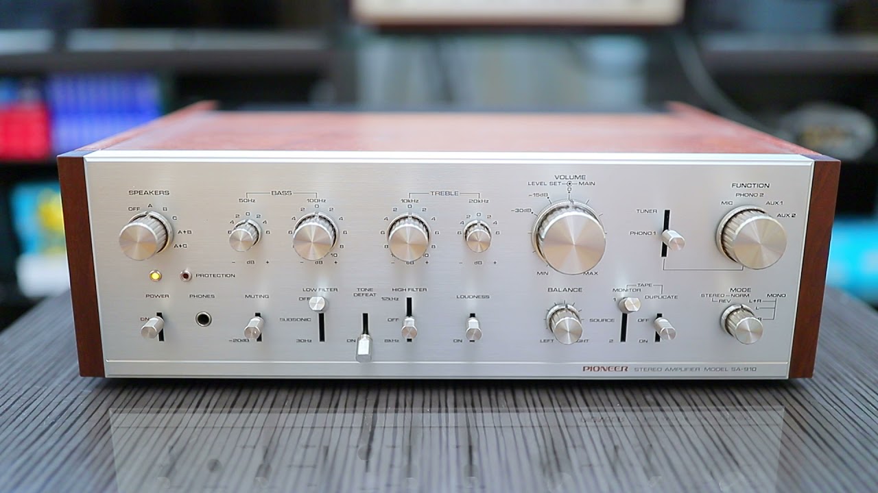 Pioneer SA 910 Test 1 - YouTube