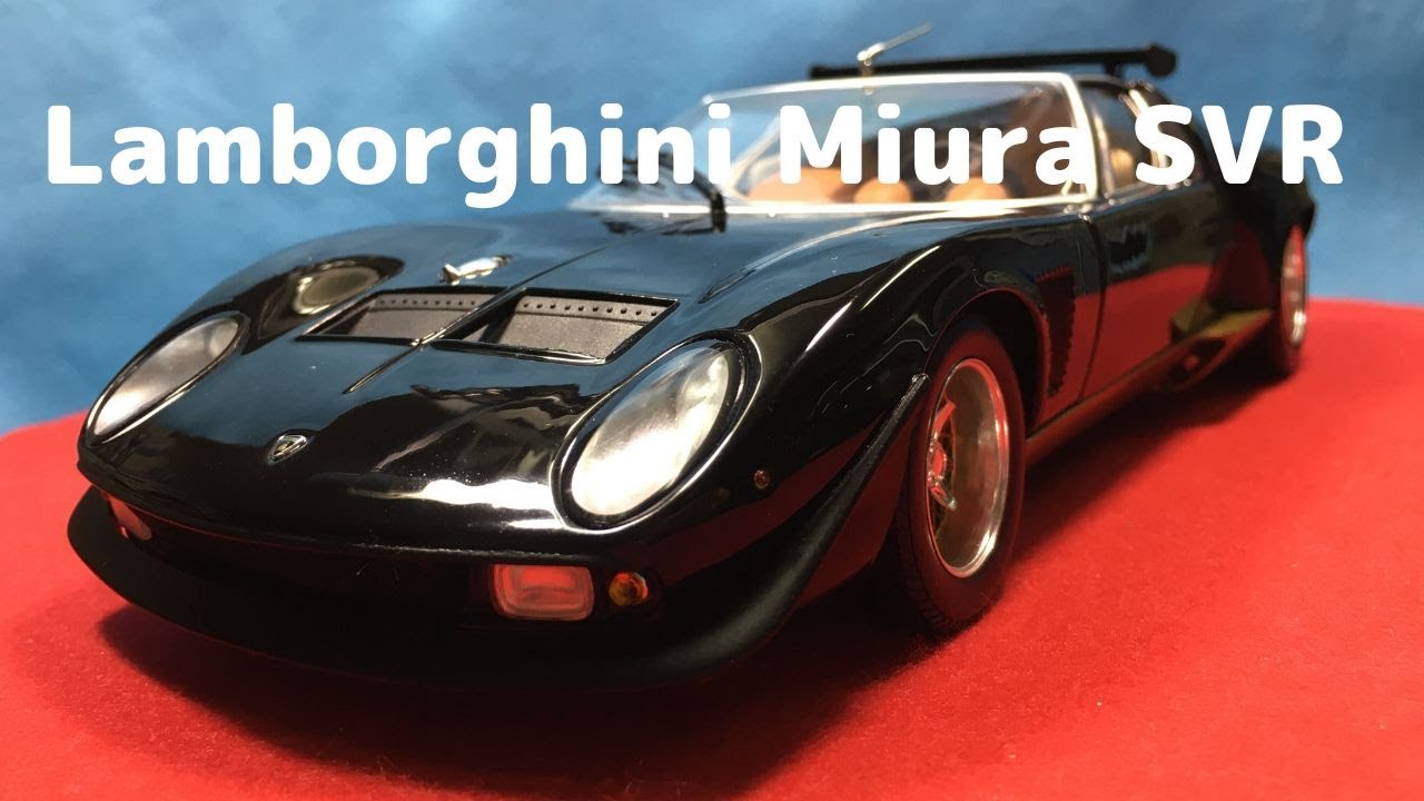 New！Lamborghini Miura SVR Black 1/18scale KYOSHO ORIGINAL - YouTube