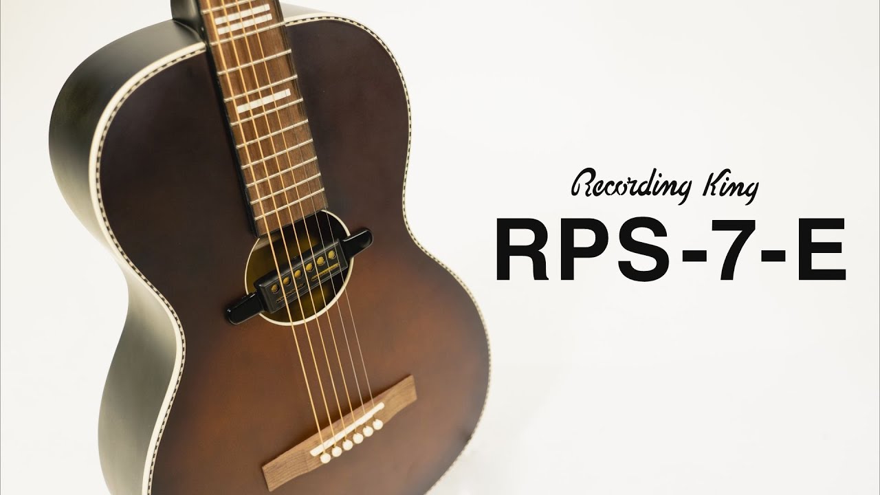 エレクトリックアコースティックギター RPS-7-E / RECORDING KING