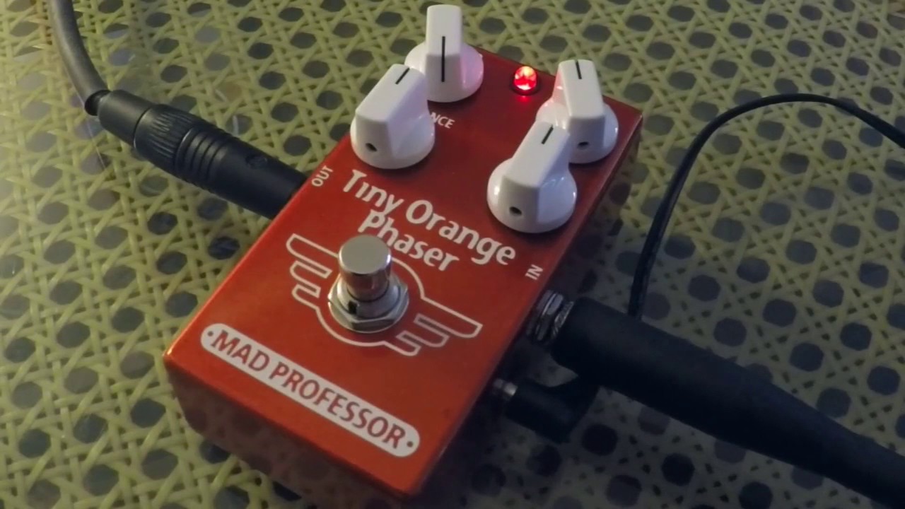 Test: Mad Professor Tiny Orange Phaser parte 2 - YouTube