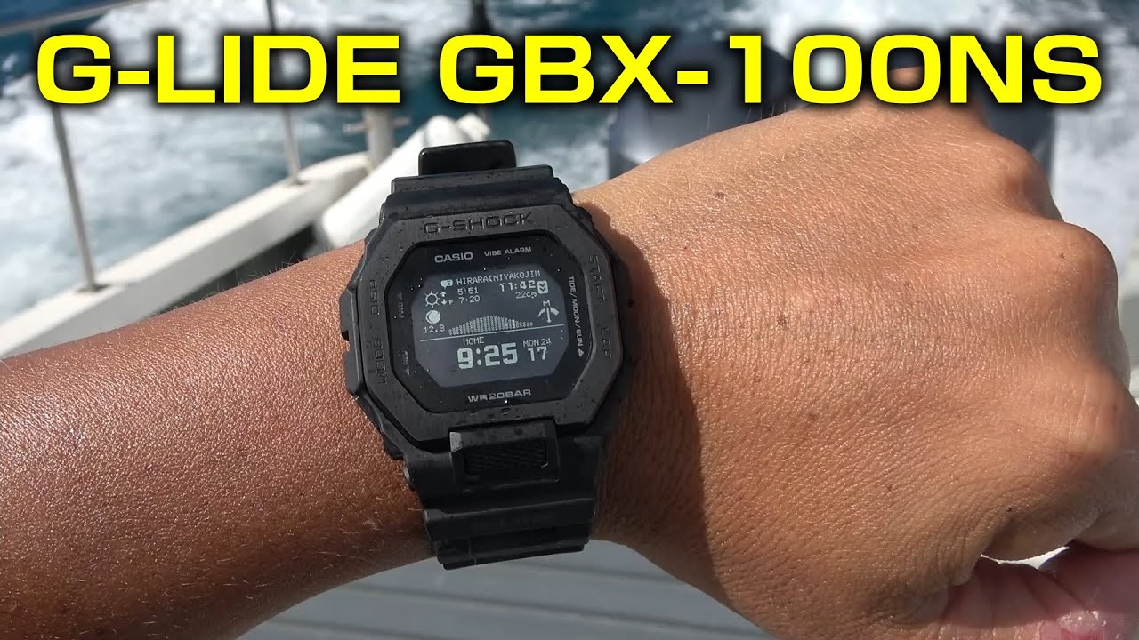 CASIO G-SHOCK G-LIDE【GBX-100NS】This is the best watch you can