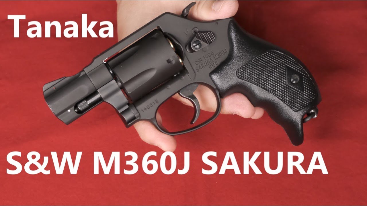 S&W M360J SAKURA Tanaka Works Model Gun - YouTube