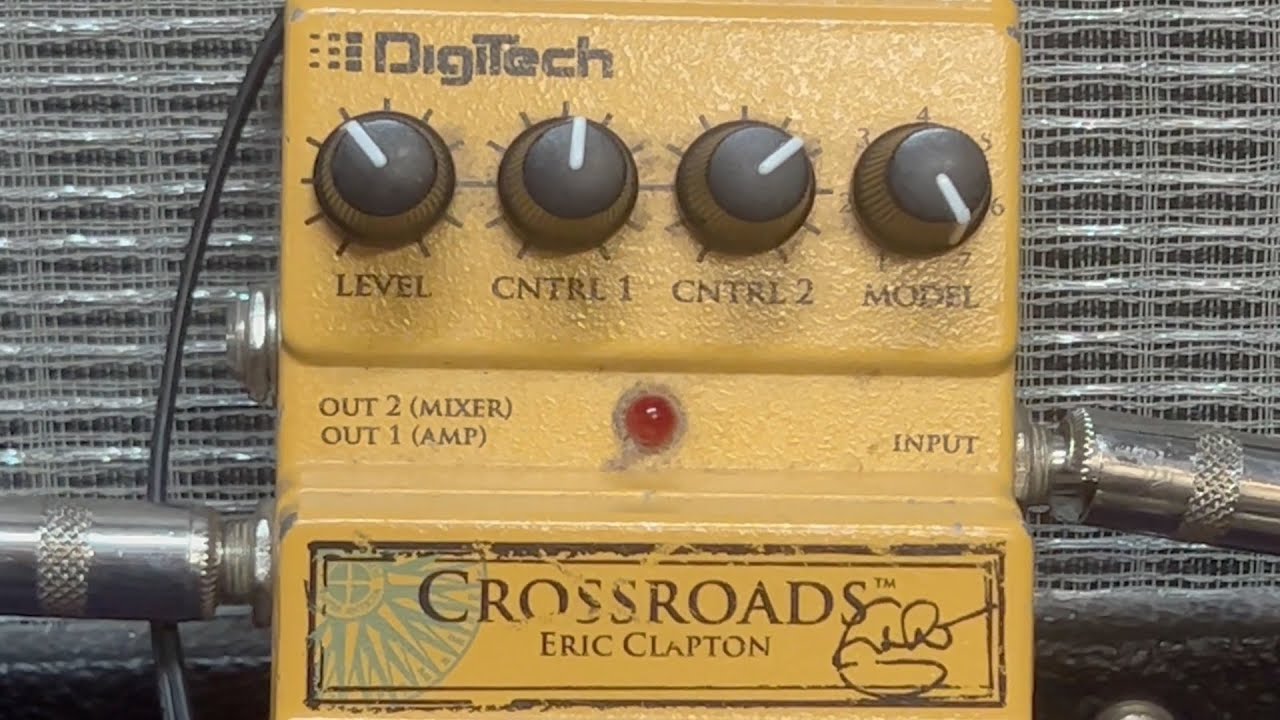 Eric Clapton DigiTech Crossroads Pedal - YouTube