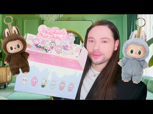 THE MONSTERS - Exciting Macaron Vinyl Face Blind Box Unboxing! Did