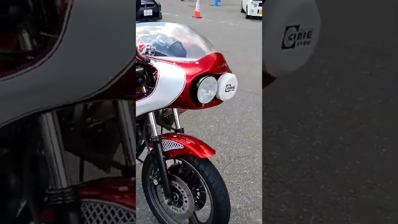 デュアルカウル」GPZ400F - YouTube