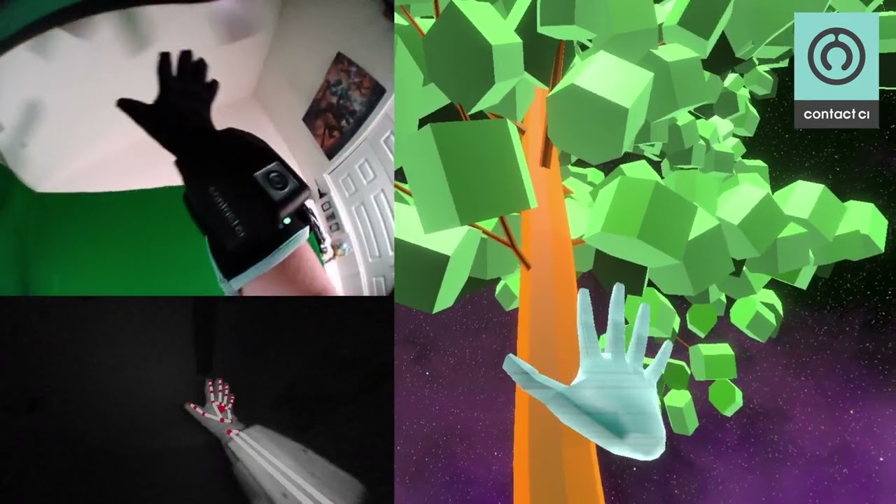 Maestro EP + Leap Motion Controller 2 Hand Tracking Demonstration