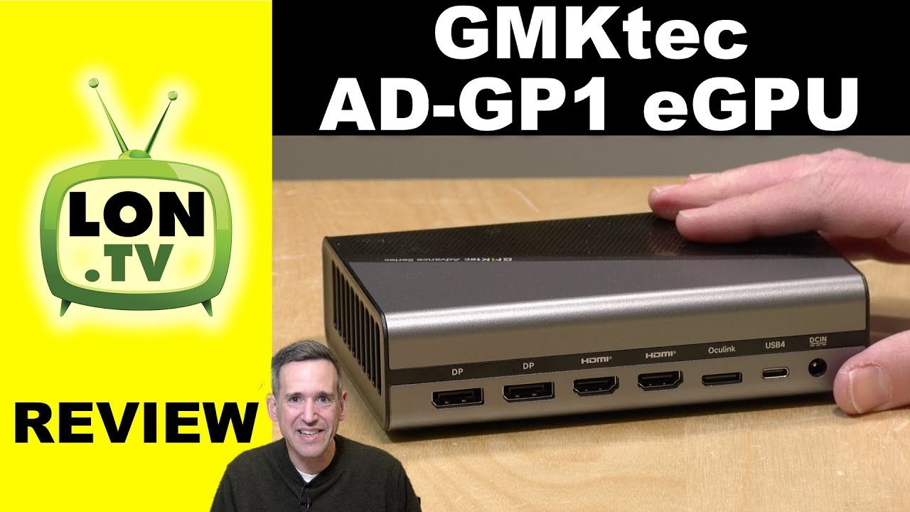 GMKtec AD-GP1 External GPU Review - Thunderbolt and USB 4 compact