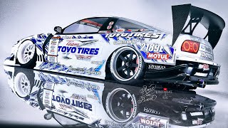180SX GP SPORTS Team TOYO TIRES White Style Yokomo RC Car Body