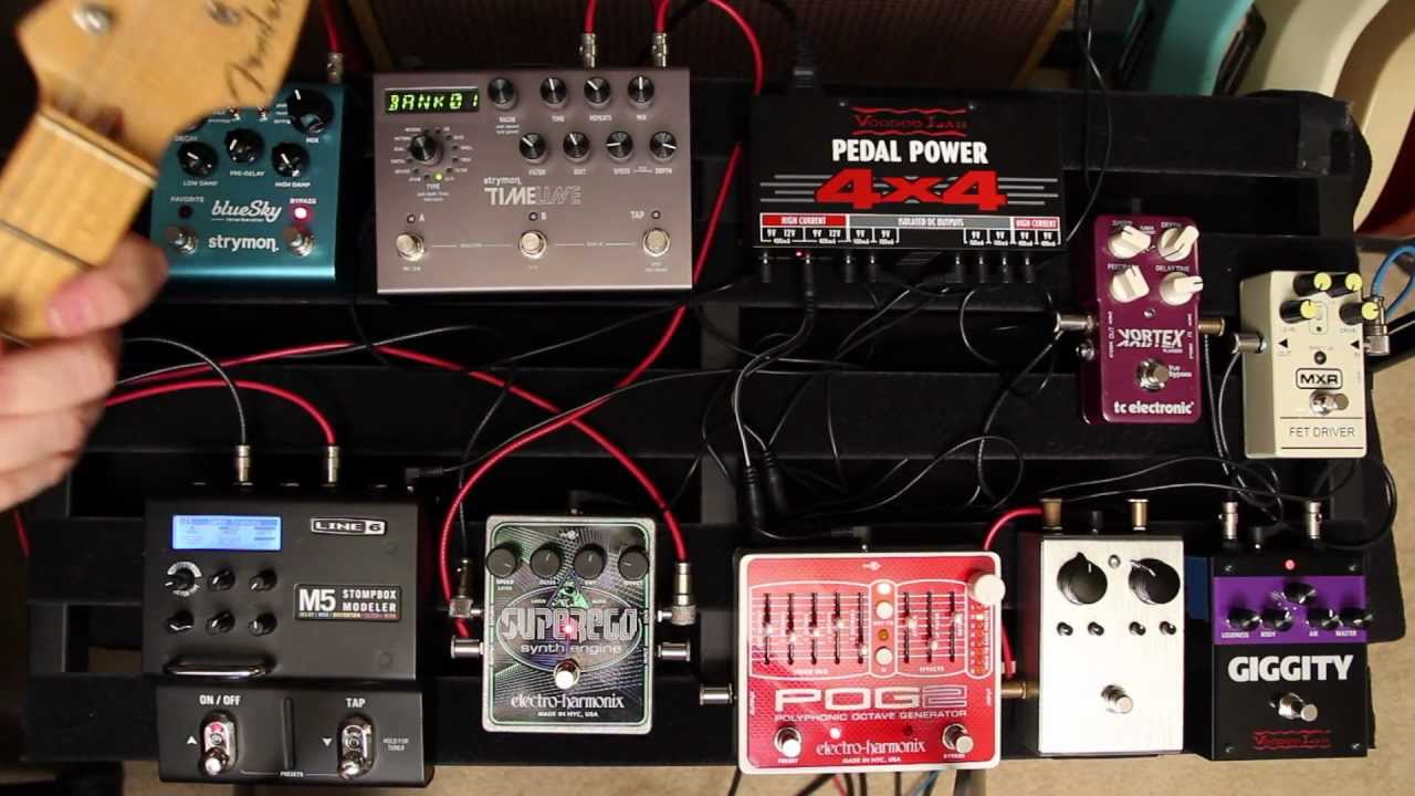 Voodoo Lab Pedal Power 4x4 - Quick Board Build - YouTube