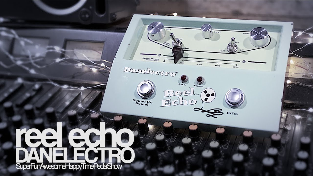 Danelectro DTE-1 Reel Echo - 伝説的テープ・エコー「Echoplex」の