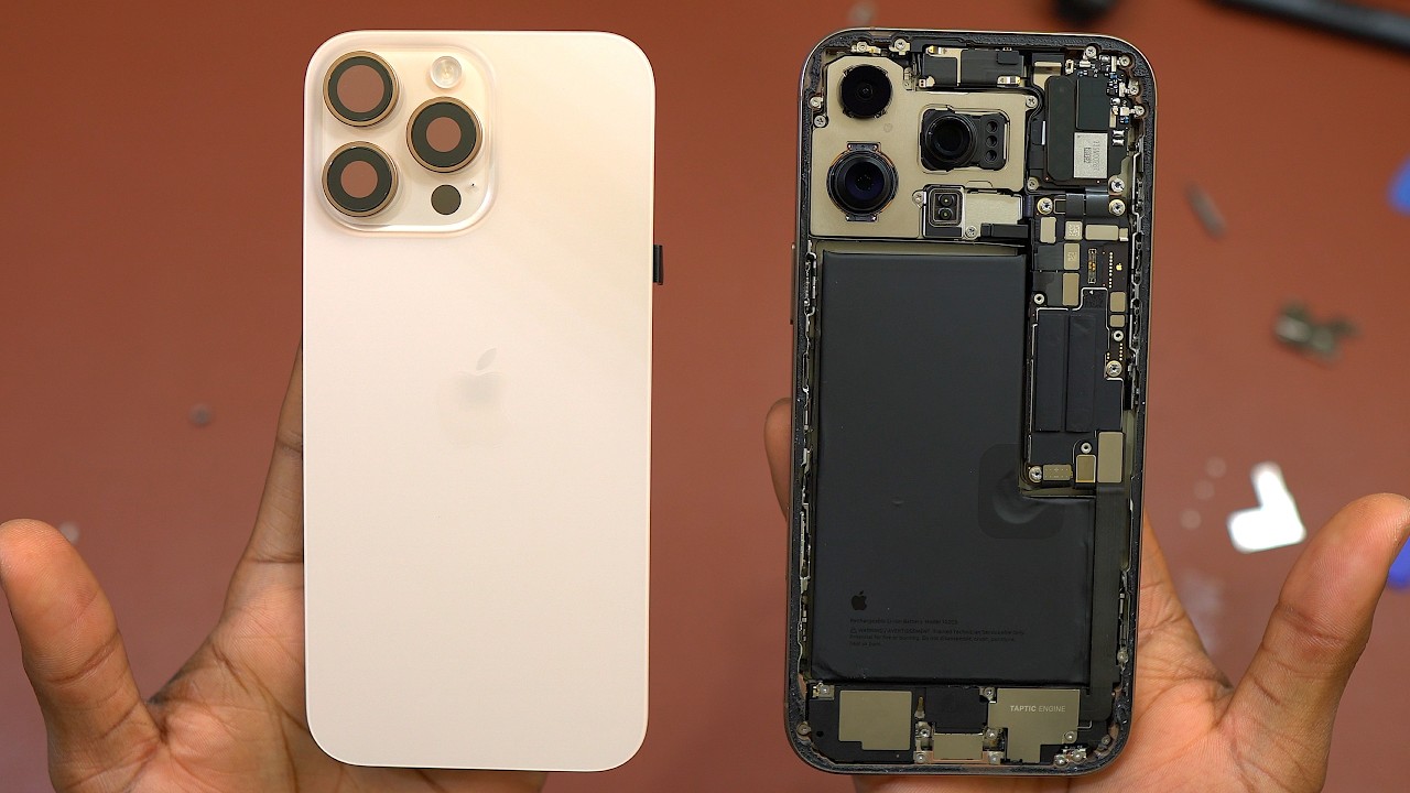 iPhone 16 Pro Max Back Glass Replacement Repair Friendly - YouTube