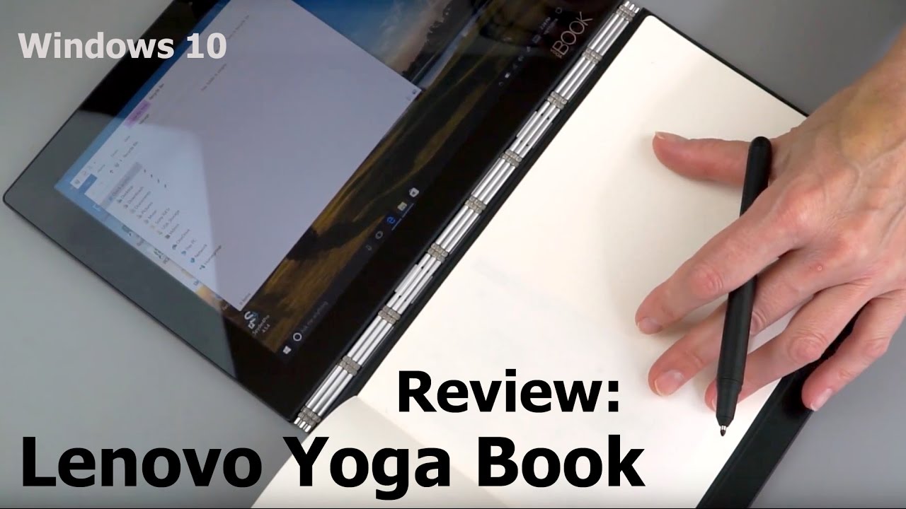 Lenovo Yoga Book Review (Windows 10 Version) - YouTube