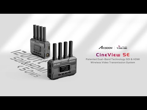 Accsoon CineView SE Multispectrum Wireless Video Transmitter and