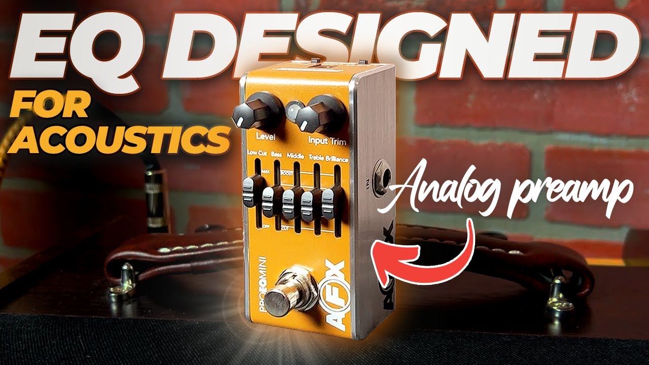 The Fishman AFX PRO MINI EQ | Designed for acoustic guitar! - YouTube