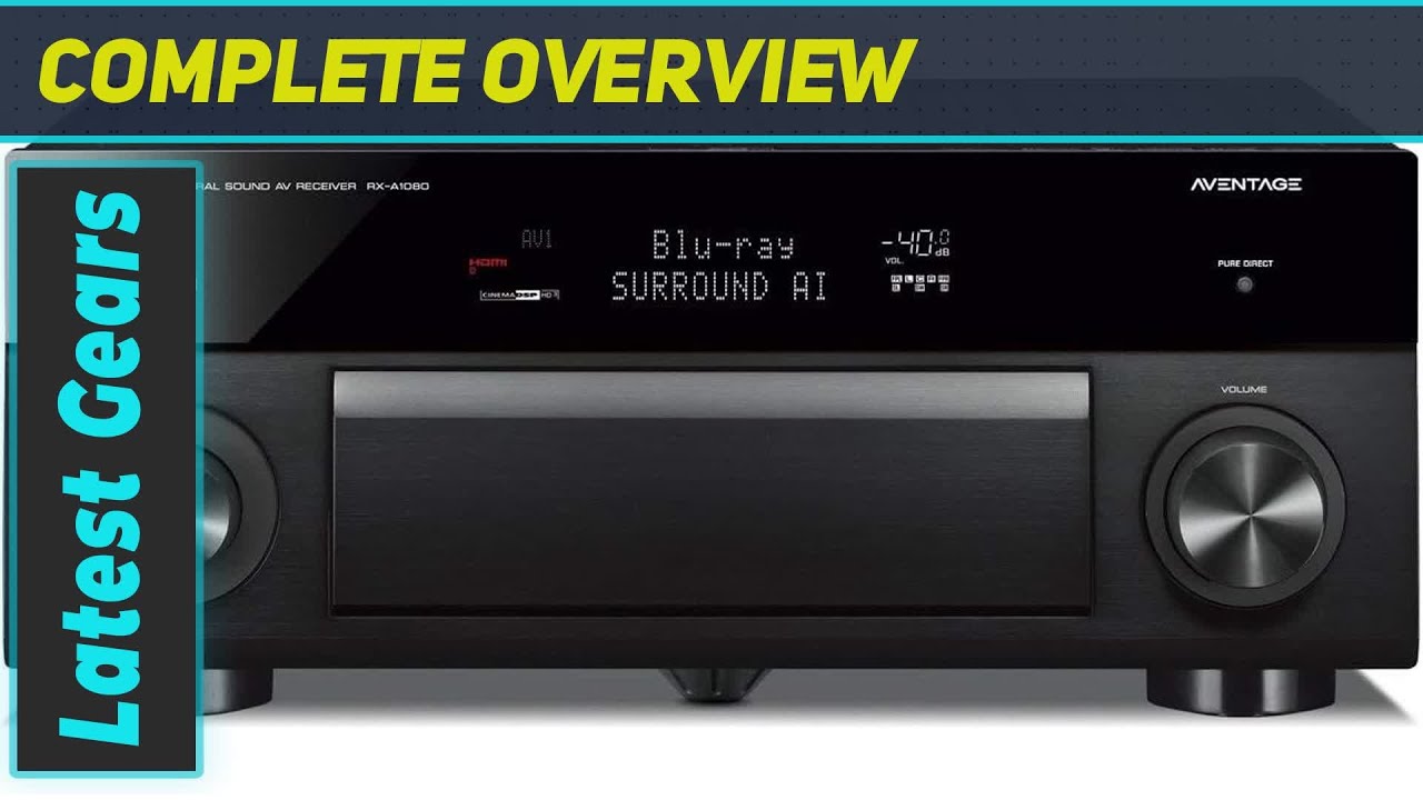 Yamaha AVENTAGE RX-A1080 7.2-Channel A/V Receiver Review - YouTube