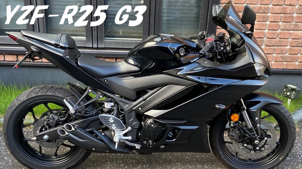 2021 YZF−R25 G3カスタム】PRUNUS SOマフラー！ - YouTube