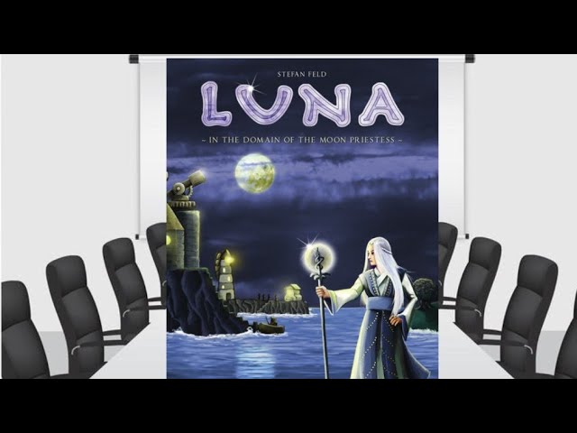 LUNA ルナ 月の巫女の領域で ボードゲーム ボドゲ STEFAN FELD ルナ