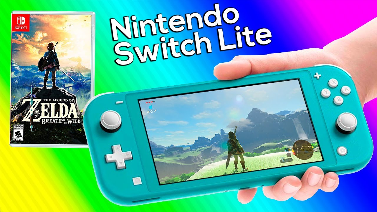 Zelda Breath of The Wild Nintendo Switch Lite Gameplay - Part 2