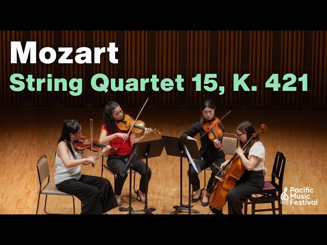 Mozart: String Quartet 15, K. 421 / モーツァルト：弦楽四重奏曲 第