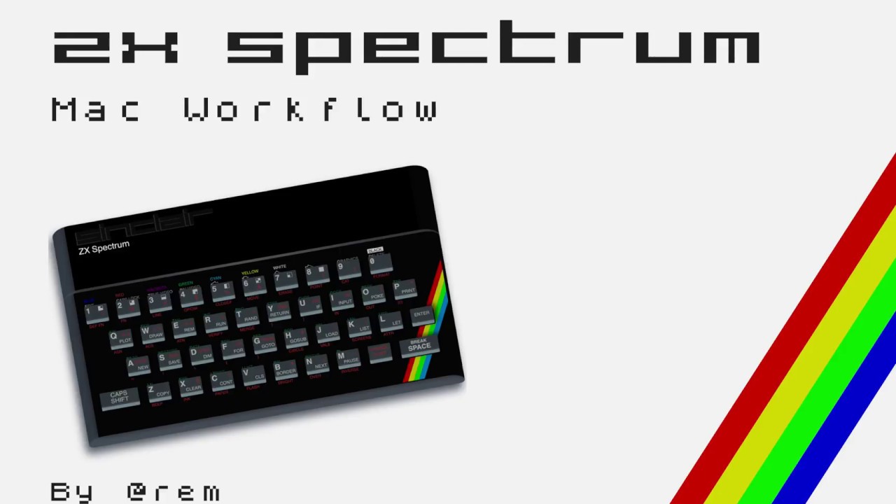 Mac workflow: compiling z80 for zx spectrum - YouTube