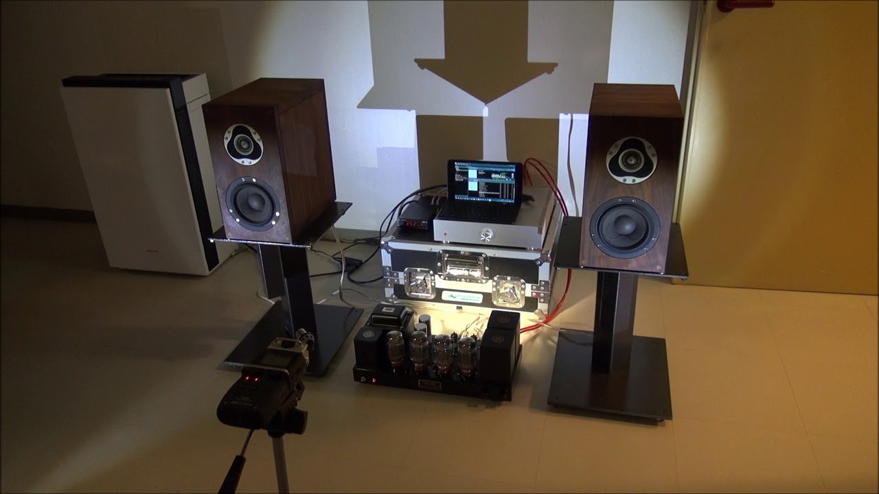 オーディオ視聴動画 ADVANCE社製 KT88 single シングルアンプ 真空管