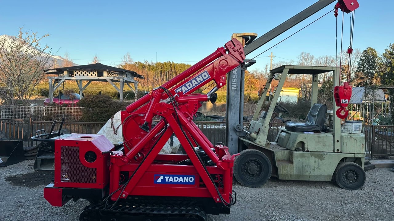 TADANO タダノ カニクレーン ただの○1.5トン○TM-15Z-1-01○4段