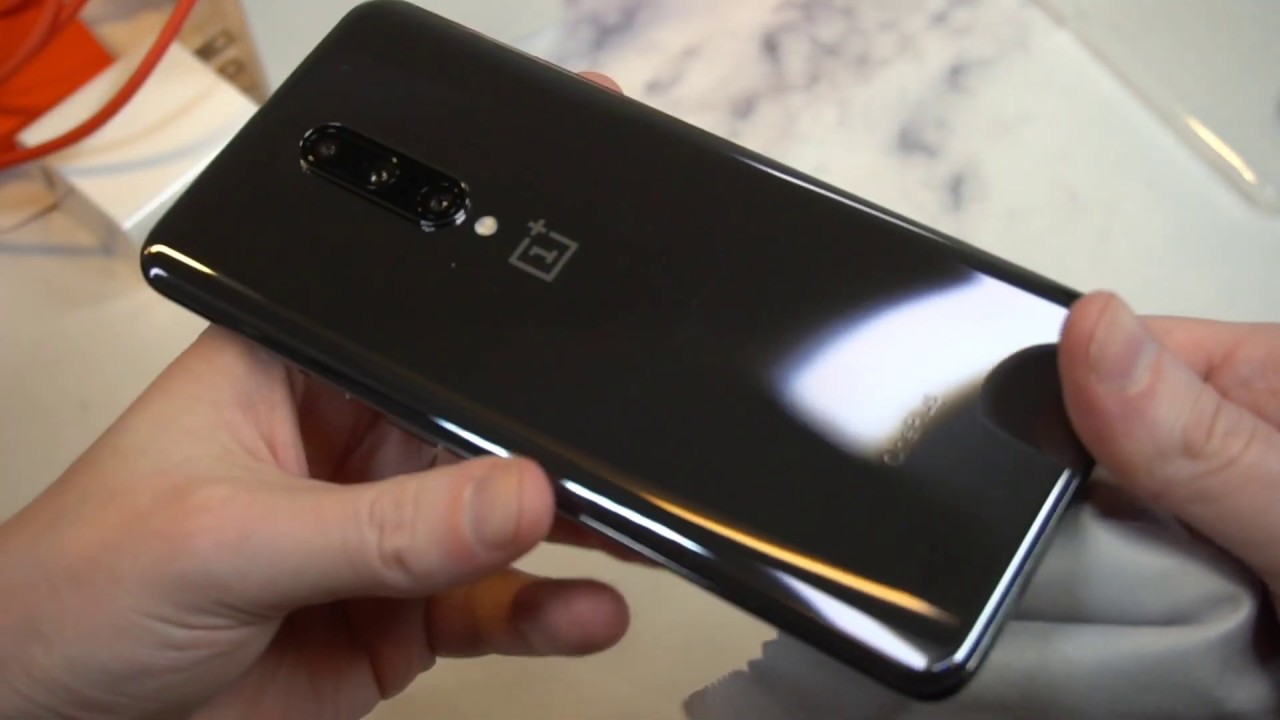 OnePlus 7 Pro Mirror Gray Unlocked Unboxing - YouTube