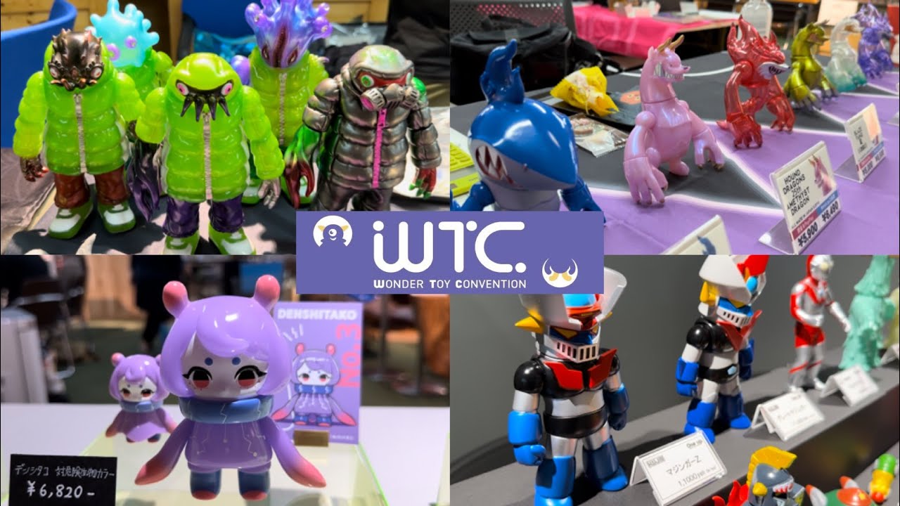 オシャレソフビ/アートトイの祭典！WTC/ワンダートイコンベンションに