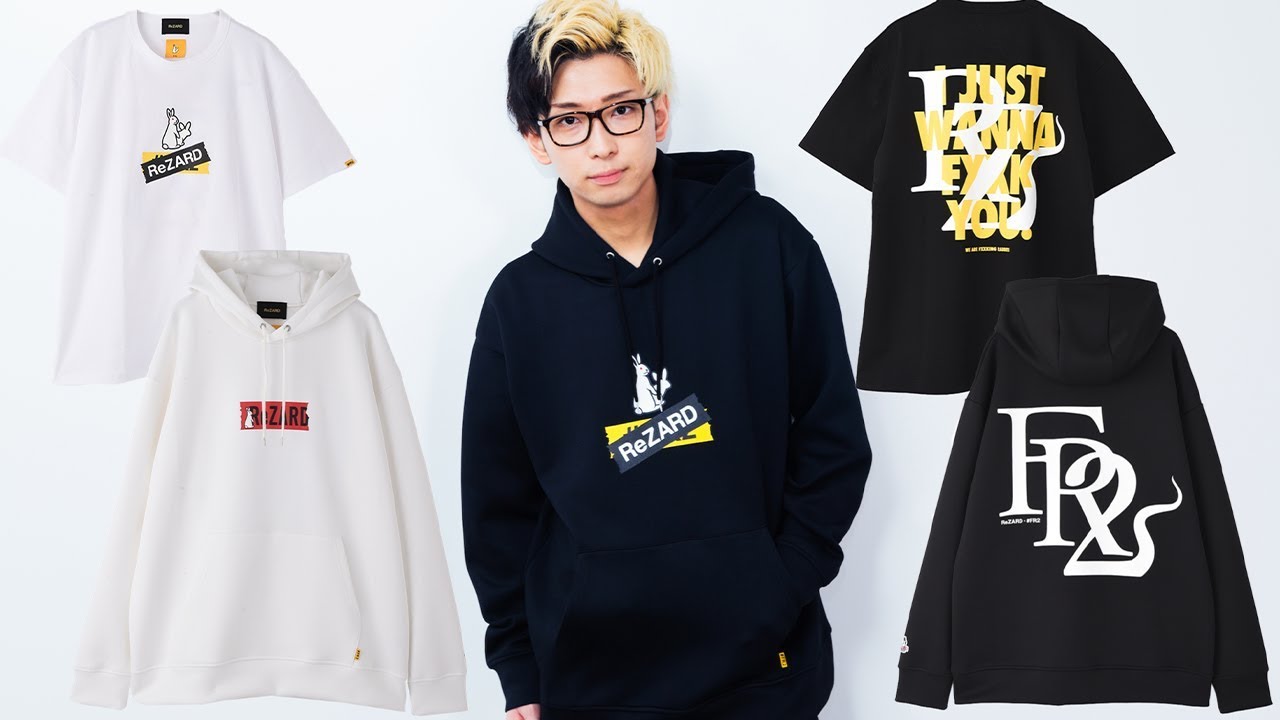 情報解禁】世界130ヵ国で売れてる洋服ブランドとReZARDのコラボ服が