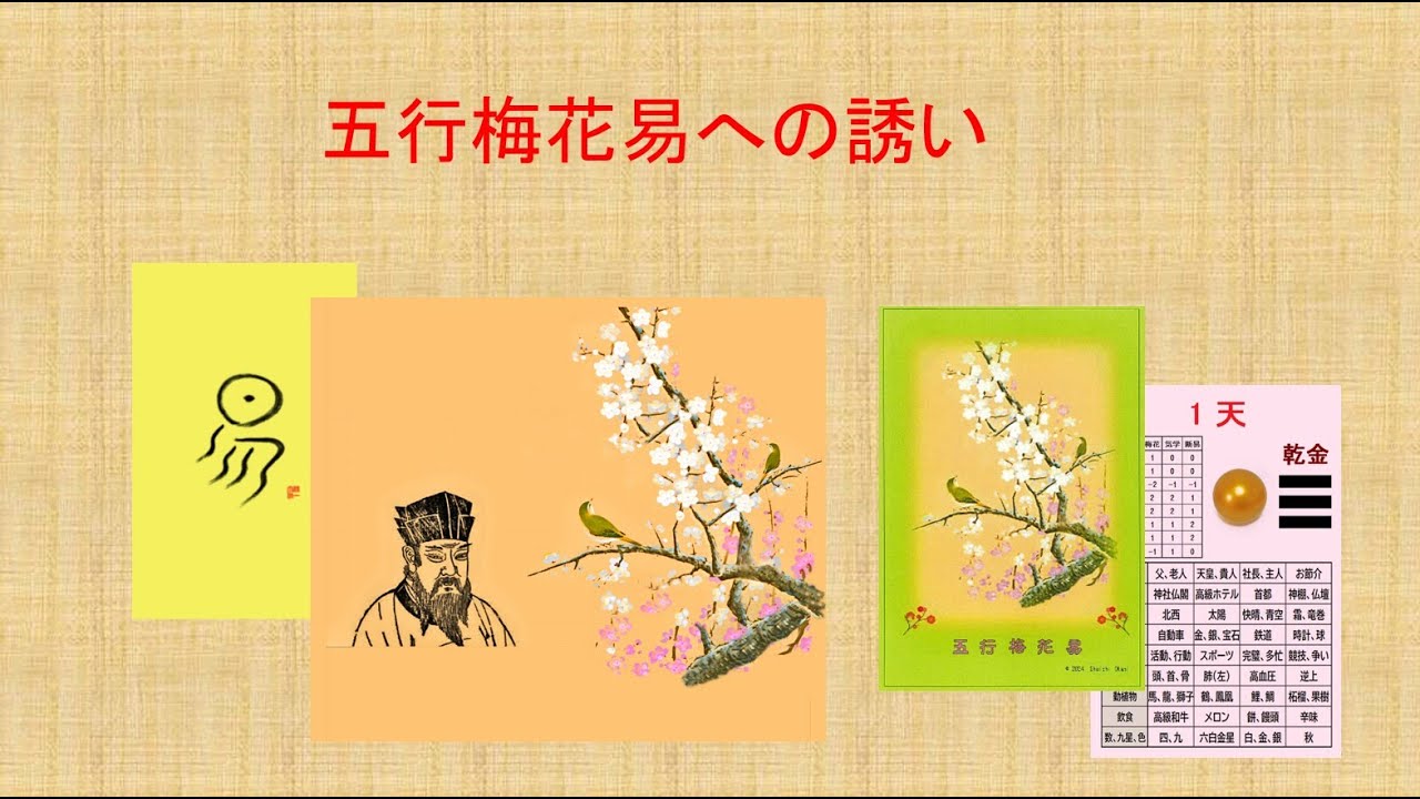 梅花心易入門＆五行梅花易カードセット | 占い学校 Central tower 購買部