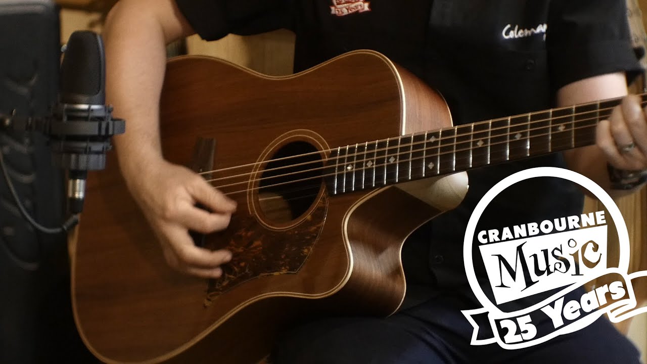 Cole Clark Fat Lady 2 - FL2EC-BLBL - Tasmanian Blackwood Top Back