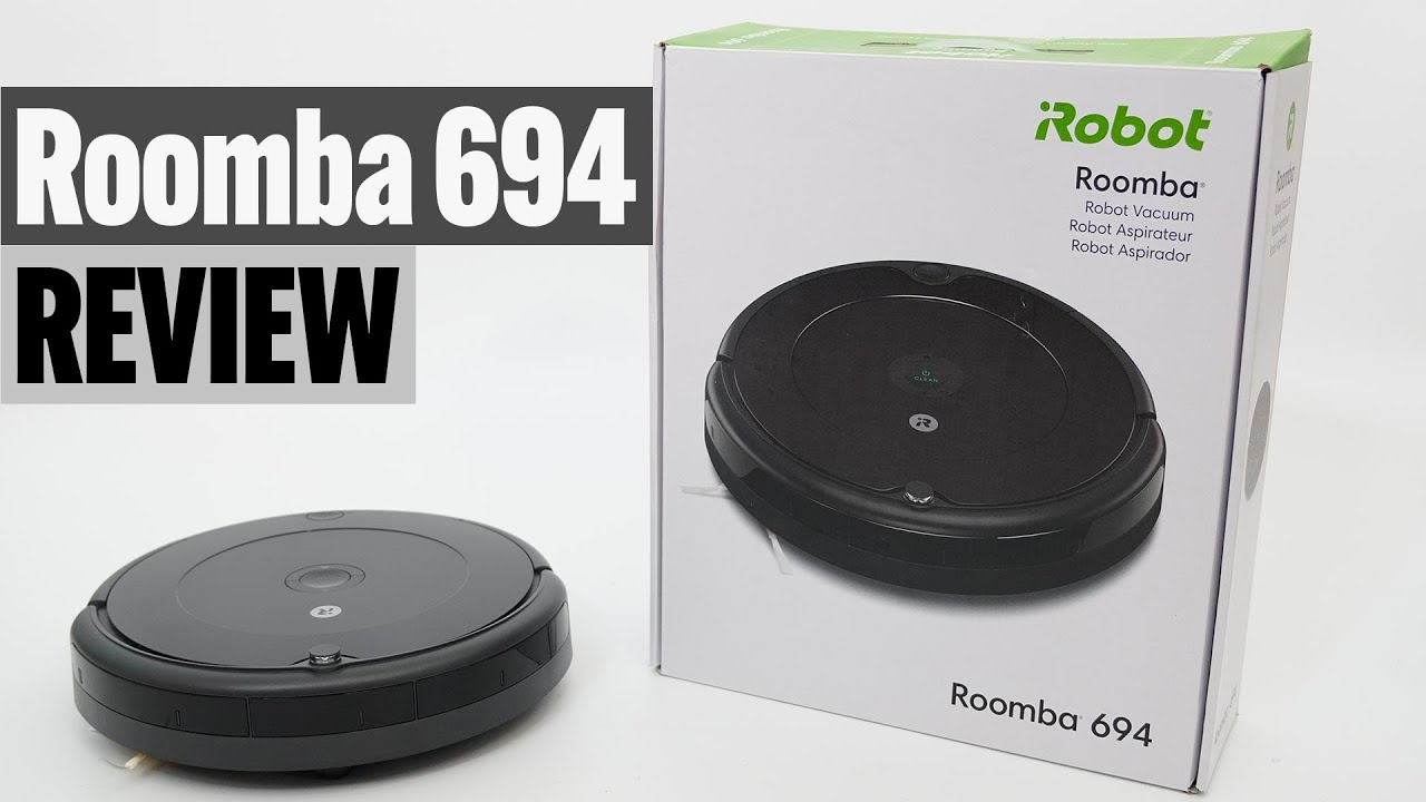 Roomba 694 Review: iRobot's Cheapest Robot Vacuum - YouTube