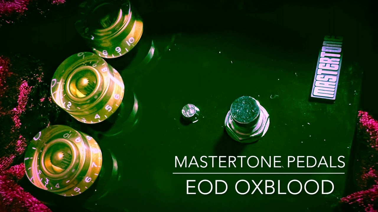 Mastertone EOD OXBLOOD ジェフ・ベックサウンドがモチーフのオーバー