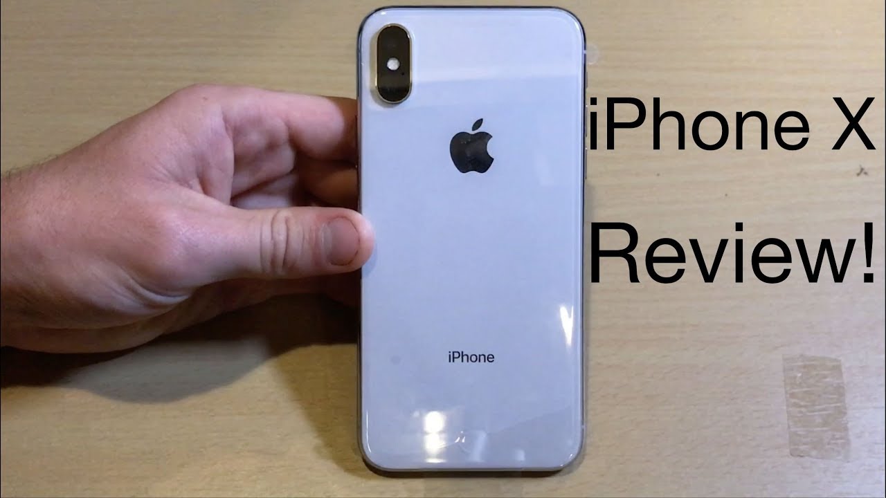 iPhone X Full In-Depth Review--64GB Silver - YouTube