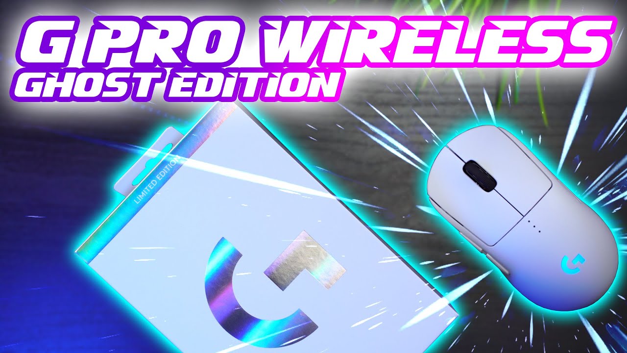 Logitech G Pro Wireless GHOST Review: GREAT mouse GREAT cause