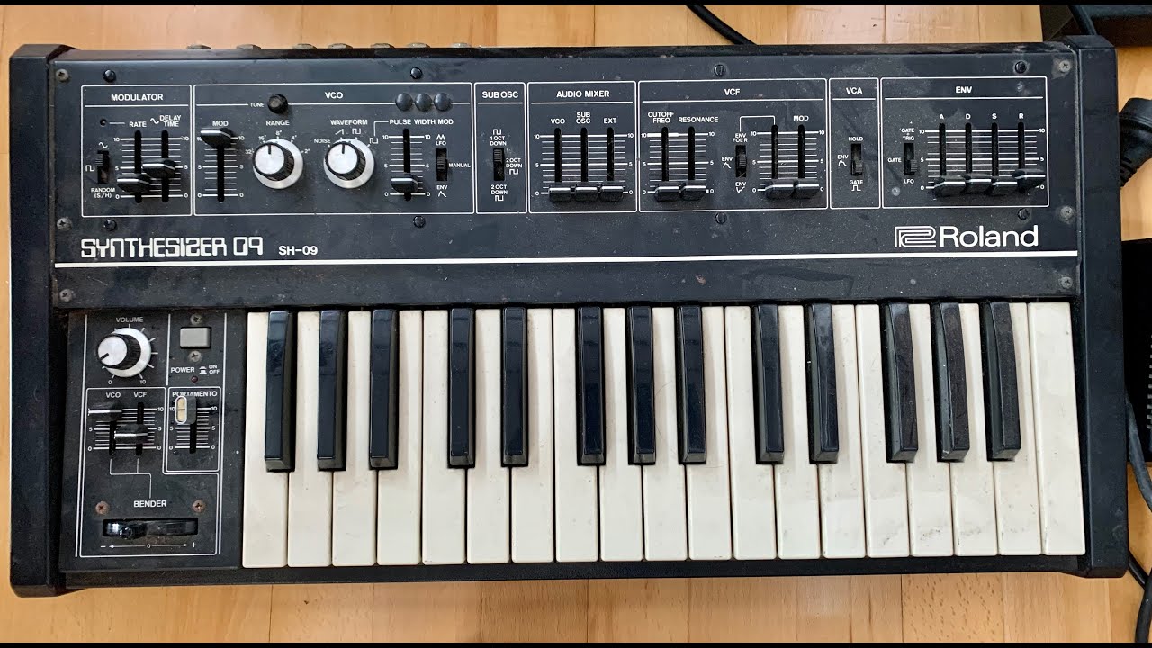 Roland SH09 Demo by Jonny Bundellu - YouTube