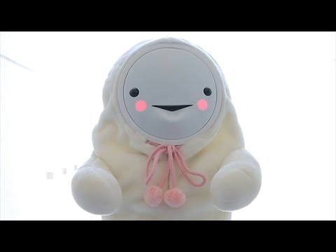 泣いて笑って高齢者癒やす？赤ちゃんロボ 中京大ら開発 - YouTube