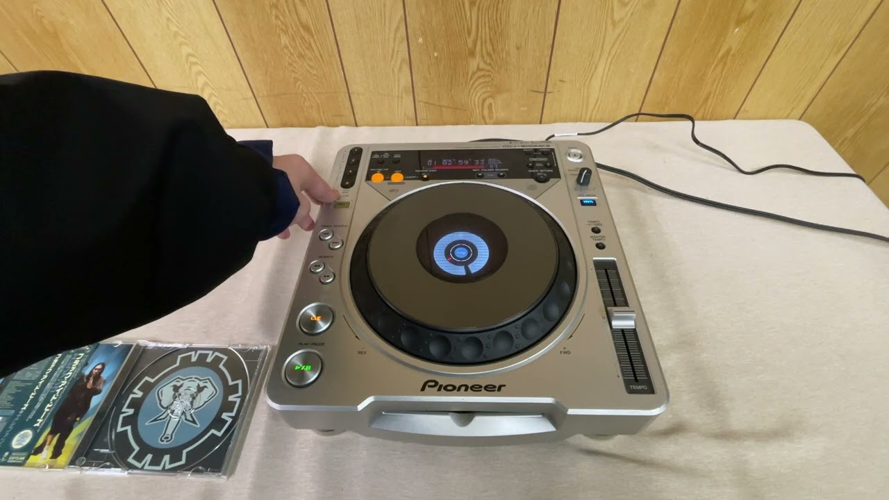 Pioneer CDJ-800MK2 ① 動作状況 - YouTube