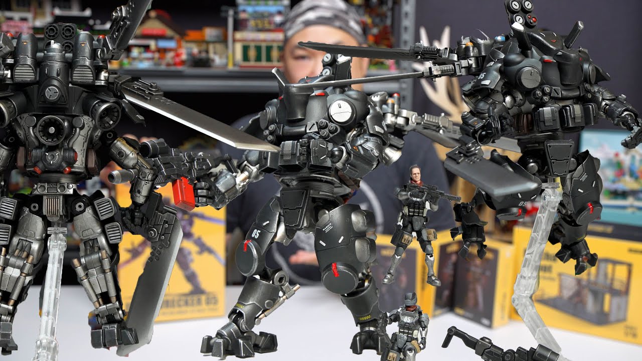 Iron Wrecker 05 Mech | Joytoy Action Figure Review - YouTube