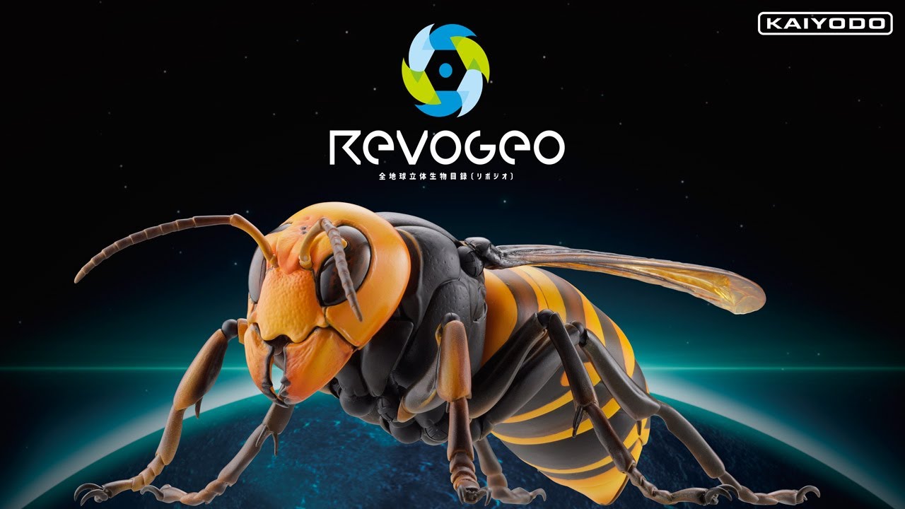 REVO GEO オオスズメバチ SNS公開ショート動画 【海洋堂公式】 - YouTube